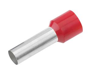 Cimco 187007 Ferrule Partially insulated Red 1 mm² 100 pcs