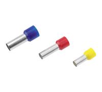 Cimco 187025 Ferrule 10 mm² Partially insulated Red 100 pcs Bootla...