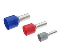 Cimco 187306 Ferrule Partially insulated Red 10 mm² 100 pcs Ferrules