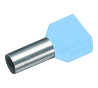 Cimco 187700 Twin ferrule Bootlace Ferrules 0.25 mm² Partially ins...