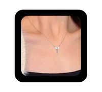 Cimenexe Bohemian Opal Butterfly Choker Necklace Round White Pearl Pendant Necklaces Crystal Silver Pavé Butterflies Necklaces Moonstone CZ Butterfly Necklace Jewelry for Women