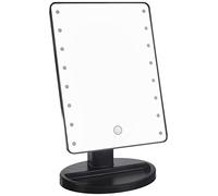 CIMI Gillian Jones Hollywood Makeup Mirror with LED Light and Touch Function Dimmable Black