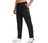 Cimic Mens Tracksuit Bottom Running Jogger Sports Sweatpants,C3069Black,L