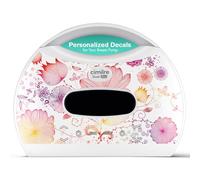 Cimilre Elegant Flowers Decal for S7 Breast Pump - Floral Vinyl Cover, Precision Fit