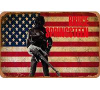 Cimily Bruce springsteen Poster Vintage Tin Signs Tin Poster Retro Metal Sign Plaque Art Wall Decor 8×12 Inch