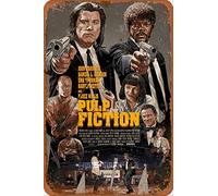 Cimily PULP FICTION poster II Tin Retro Sign Vintage Poster Plaque Wall Decor for Bar Cafe Garden Bedroom Office Hotel 20x30 Cm