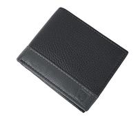 CIMONI® Premium Genuine Leather Wallet for Men Casual Wallet with RFID Blocking 12 Card Sots, 2 Secret Pockets, 1 Transparent ID Window (Color - Black), Black, Wallet, Black, Wallet