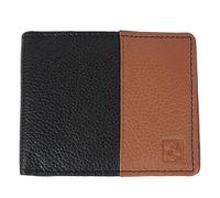 CIMONI® Premium Genuine Leather Wallet for Men Casual Wallet with RFID Blocking 4 Card Sots, 2 Secret Pockets, 1 Transparent ID Window (Color - Black & Tan), Black Tan, Wallet, Black Tan, Wallet