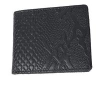 CIMONI® Premium Genuine Leather Wallet for Men Travel Casual Wallet with RFID Blocking 3 Card Sots, 2 Secret Compartments, Currency Compartments, 1 Coin Window, Black, Wallet