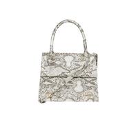 CIMONI® Premium Vegan PU Leather Handbag Elegant Strap Snack Printed Handbag Designer Handbag for Women (Colour - Silver Grey), Silver, Small