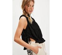 Cinch Me Top at Free People in Black, Size: Medium - female