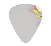 Cinchona flower Printed pick set - 12 pieces, thin, medium and thick guitar picks, suitable for guitar, bass, electric guitar and ukulele