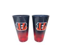 Cincinnati Bengals NFL Pint Glasses Set of 2 475 ml