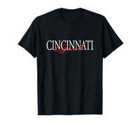 Cincinnati Girl Classy Minimalist Aesthetic CIN Girls T-Shirt
