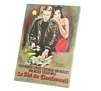 Cincinnati Kid Steve McQueen Movie Poster Canvas Wall Art Picture (40cm x 54cm)