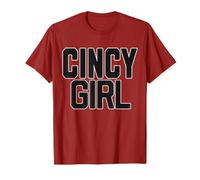 Cincinnati Native Hometown Girl City Pride T-Shirt