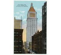 Cincinnati Oh Union Central Insurance Building Retro Metal Sign Tin Sign 8X12 Inches