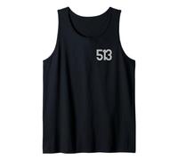 Cincinnati Ohio 513 Area Code Local Resident Patriot America Tank Top