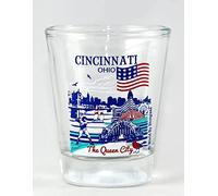 Cincinnati Ohio Great American Cities Collection Shot Glass