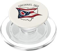 Cincinnati Ohio USA Design PopSockets PopGrip for MagSafe
