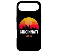Cincinnati Ohio Vintage Sunset Retro City State USA Case for iPhone Air