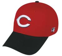 Cincinnati Reds (Black Brim) ADULT Adjustable Hat MLB Officially Licensed Major League Baseball Replica Ball Cap
