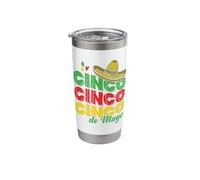 Cinco Cinco de Mayo Holiday Mexico Stainless Steel Insulated Tumbler