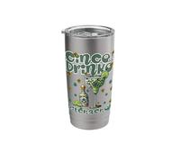 Cinco De Drinko Bitchachos Funny Cinco De Mayo Drinking Stainless Steel Insulated Tumbler