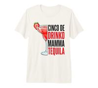 Cinco De Drinko Mamma Tequila Funny Premium T-Shirt