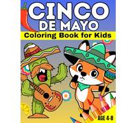 Cinco de Mayo Colorong Book for Kids: Fun & Easy Coloring Pages for Little Artists Ages 4-8