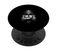 Cinco de mayo day of dead lucha mask wrestling hero PopSockets Adhesive PopGrip