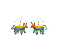 Cinco De Mayo Earring Mexico Fiesta Earrings for Women Funny Mexican Fiesta Pepper Chili Horse Hat Shaped Acrylic Earrings Mexican Carnivals Event Festival Jewelry, Acrylic, No Gemstone