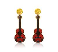 Cinco De Mayo Earrings for Women Fiesta Horse Hat Cactus Guitar Chili Acrylic Drop Dangle Earring for Mexican Festival Outfit, One Size, Alloy Steel, No Gemstone