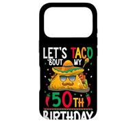 Cinco De Mayo Fiesta Let's Taco 'Bout My 50th Birthday Case for iPhone 17 Pro