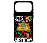 Cinco De Mayo Fiesta Let's Taco 'Bout My 50th Birthday Case for iPhone 17 Pro Max