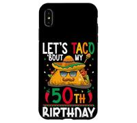 Cinco De Mayo Fiesta Let's Taco 'Bout My 50th Birthday Case for iPhone XS Max
