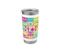 Cinco de Mayo Fiesta Papel Picado Celebration Stainless Steel Insulated Tumbler
