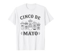 Cinco De Mayo Funny 5 Mayonnaise Food Pun Mexican Holiday Value Graphic T-Shirt