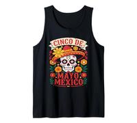 Cinco De Mayo Kids Mexico Mexican Festival Sombrero Calvera Tank Top