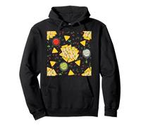 cinco de mayo mexico nachos guacamole chips salsa avocado Pullover Hoodie