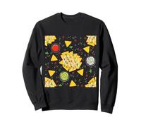 cinco de mayo mexico nachos guacamole chips salsa avocado Sweatshirt