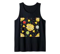 Cinco de Mayo Mexico Nachos Guacamole Chips Salsa Avocado Tank Top