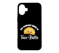Cinco De Mayo - My Princess Name Is Taco Belle Funny Pun Case for iPhone 16 Plus