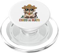 Cinco De Mayo Siamese Cat Fiesta Cool Style PopSockets PopGrip for MagSafe