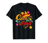 Cinco De Mayo Sombrero Mexican Festival Party Value Graphic T-Shirt