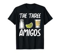 Cinco de Mayo The Three Amigos Lime Salt Tequila T-Shirt