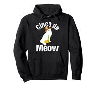 Cinco de Meow - Fun Beer Taco Cat Cinco de Mayo Pullover Hoodie