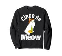Cinco de Meow - Fun Beer Taco Cat Cinco de Mayo Sweatshirt
