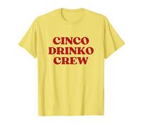 Cinco Drinko Crew Shirt Y2K Funny Cinco De Mayo Drinking T-Shirt