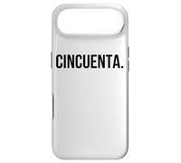 Cincuenta. Spanish 50th Birthday cool Fiesta/party Case for iPhone Air